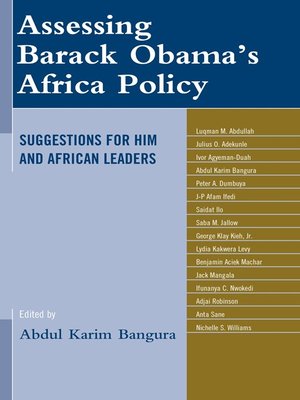 cover image of Assessing Barack Obama's Africa Policy